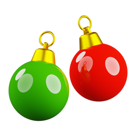 Ampoules de Noël  3D Icon