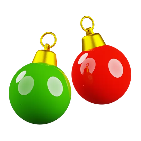 Ampoules de Noël  3D Icon