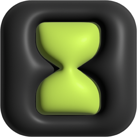 Ampulheta  3D Icon