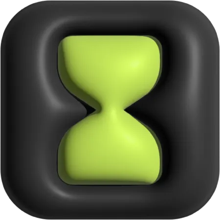 Ampulheta  3D Icon