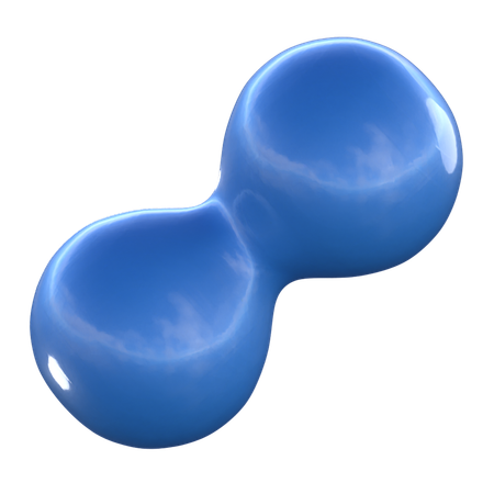 Formato de ampulheta  3D Icon
