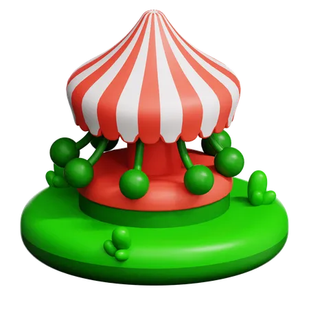 Amusement Park  3D Icon