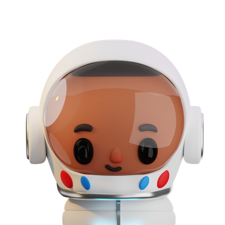 An Astronaut  3D Icon