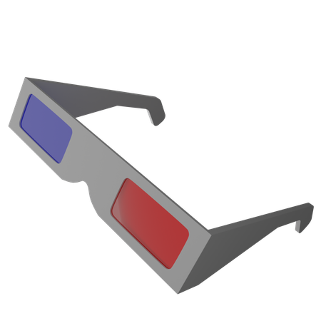 Anaglyph Glasses  3D Icon