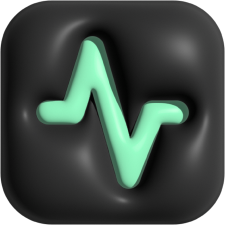 Analisar  3D Icon
