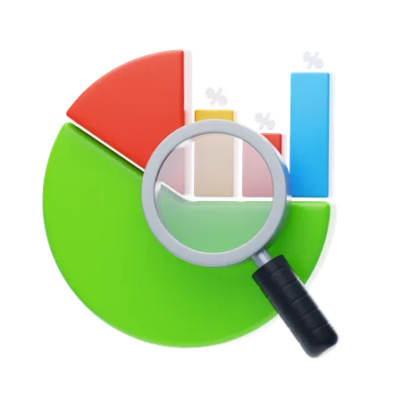 Analise competitiva  3D Icon