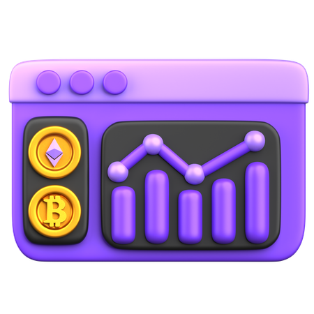 Análise de criptografia  3D Icon