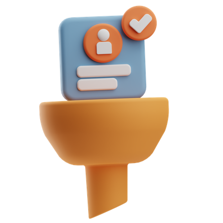 Análise de dados  3D Icon