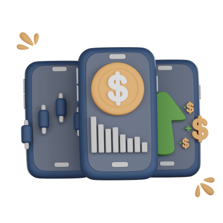 Análise de investimentos  3D Icon