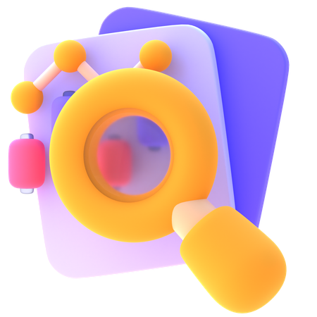 Lupa  3D Icon