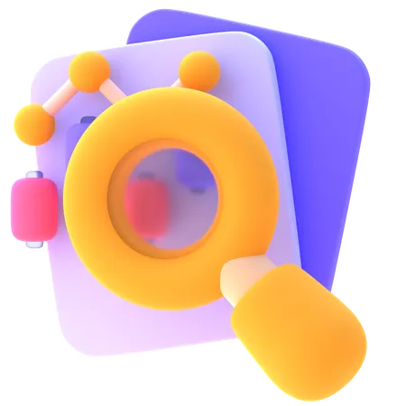 Lupa  3D Icon