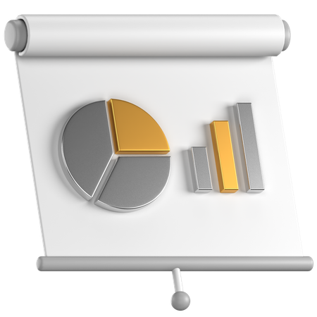 Análise de negócio  3D Icon