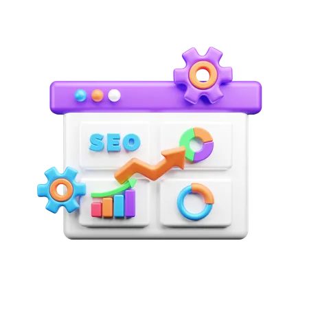 Análise SEO  3D Icon