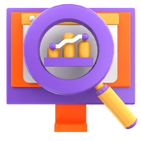 Análise SEO  3D Icon