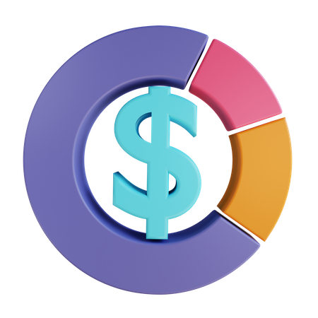 Análise financeira  3D Illustration