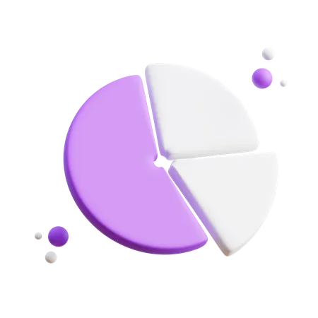 Analise financeira  3D Icon