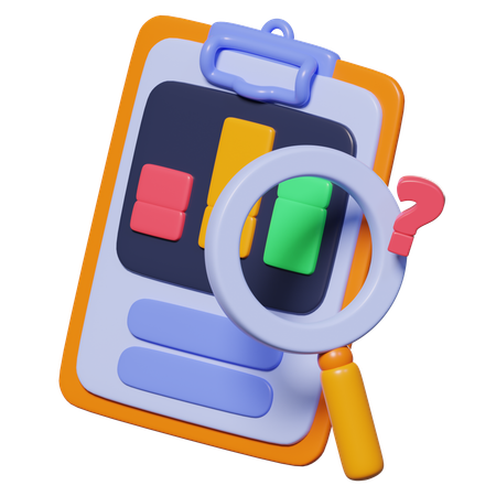 Análise política  3D Icon