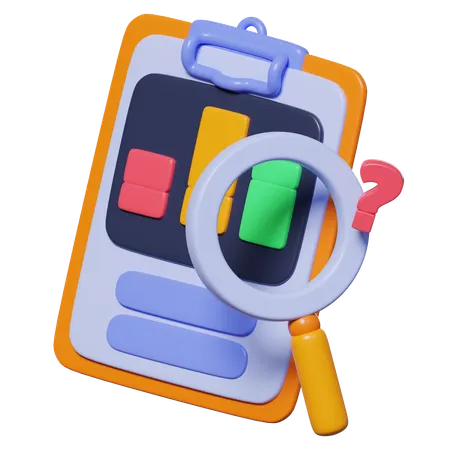 Análise política  3D Icon