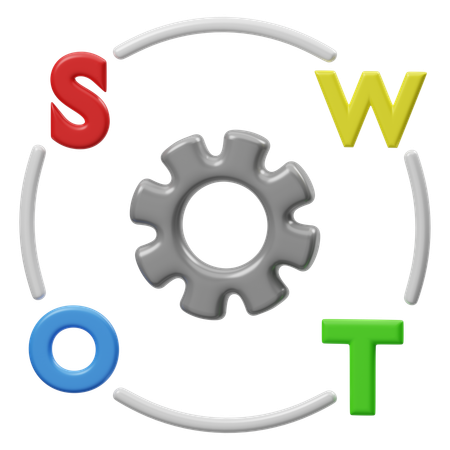 Análise swot  3D Icon