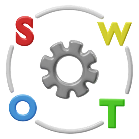 Análise swot  3D Icon