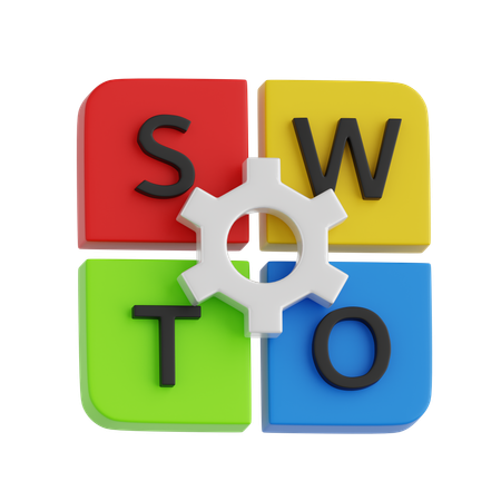 Análise swot  3D Icon