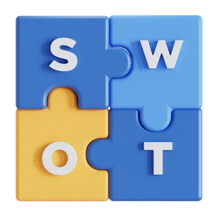 Análise swot  3D Icon