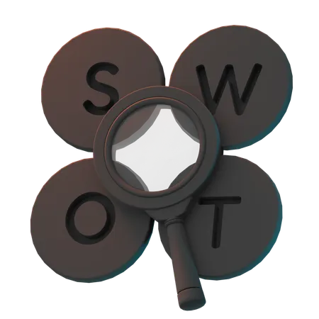 Análise swot  3D Icon