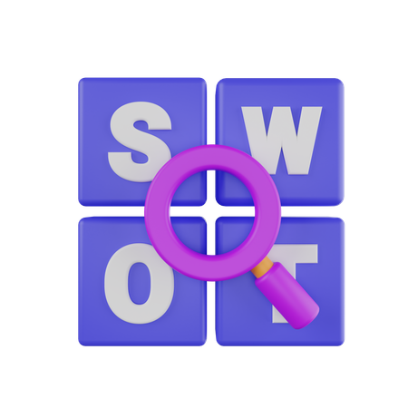 Análise swot  3D Icon