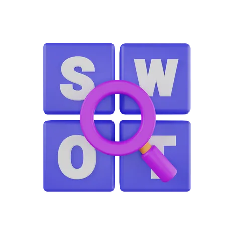 Análise swot  3D Icon