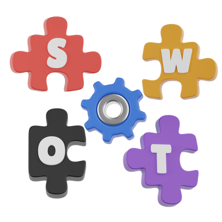 Análise swot  3D Icon