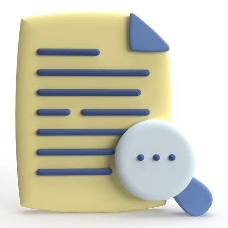 Analizar archivos  3D Icon