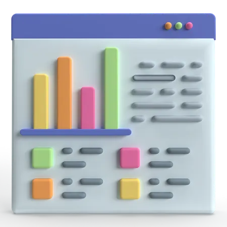 Análisis de los datos  3D Icon
