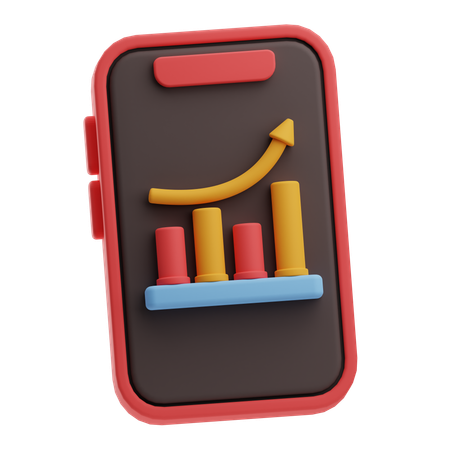 Análisis de datos en línea  3D Icon