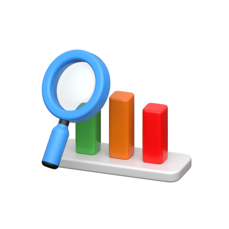 Análisis de Negocios  3D Icon