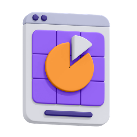 Análisis en línea  3D Icon