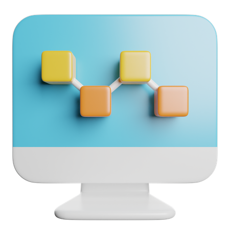 Análisis en línea  3D Icon