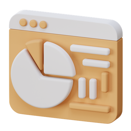 Análisis en línea  3D Icon