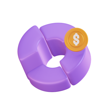 Análisis financiero  3D Icon