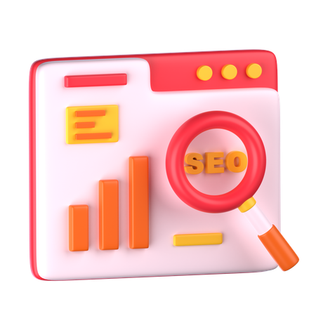 Análisis SEO  3D Icon