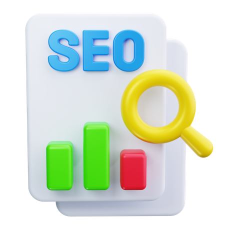 Análisis SEO  3D Icon