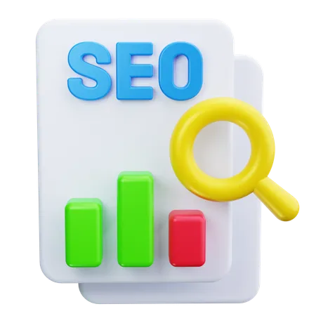 Análisis SEO  3D Icon