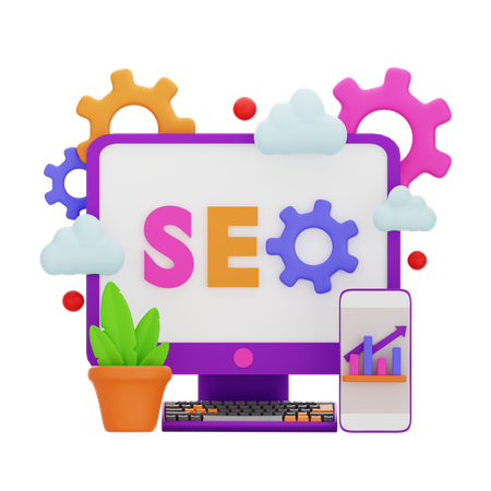 Análisis SEO  3D Icon