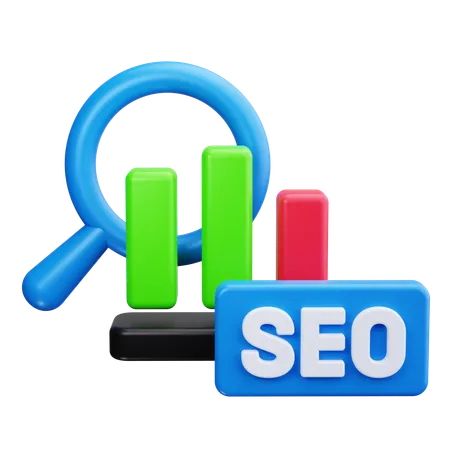 Análisis SEO  3D Icon