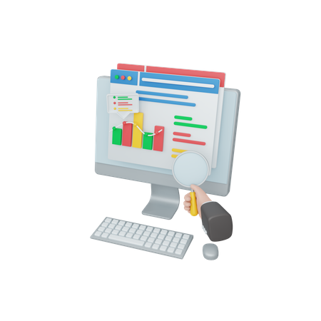 Analista de negócios  3D Icon