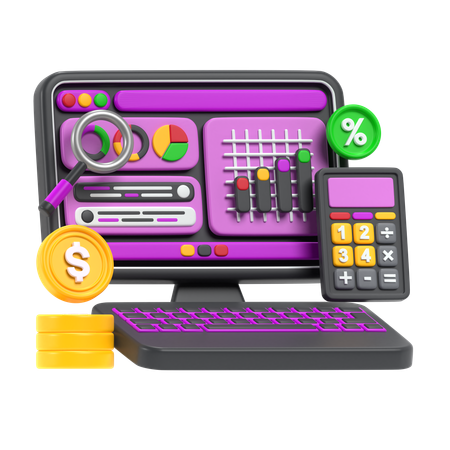 Analista de negócios  3D Icon
