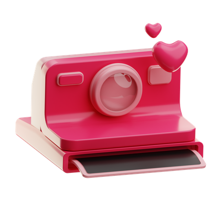 아날로그 카메라  3D Icon