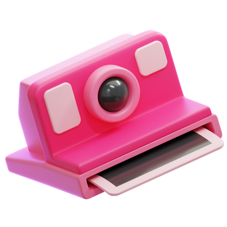 Analog Camera  3D Icon