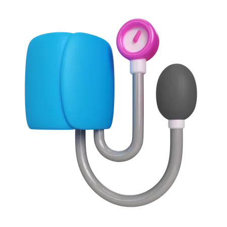 This Is A 3 D Render Icon Illustration Of An Analog Sphygmometer High Resolution Psd File Isolated On Transparent Background 3D Illustration