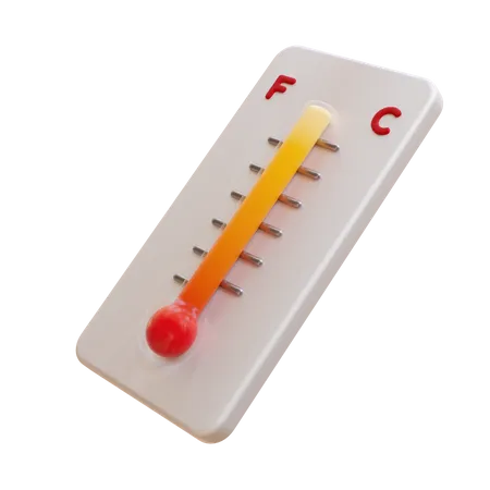 Analog Thermometer  3D Icon