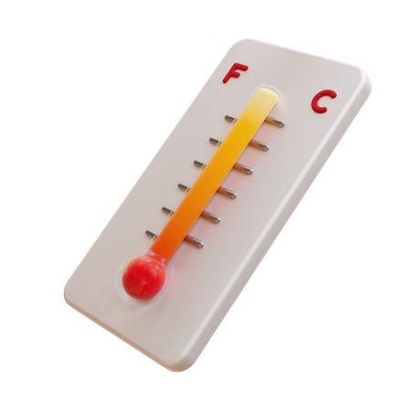 Analog Thermometer  3D Icon